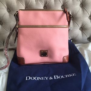 Dooney & Bourke Pale Pink Crossbody Bag NWT